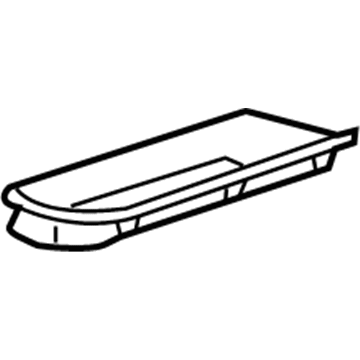Toyota 55548-06080-C0 Cover, Instrument Pa