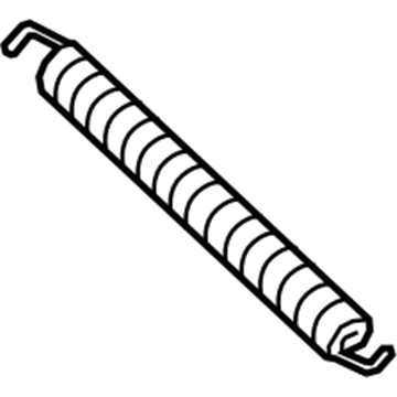 Toyota 65776-33010 Spring, Back Door St