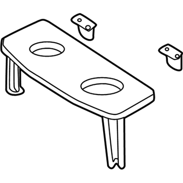 Toyota 72960-35010-B0 Table Assy, Rear Seat Turn