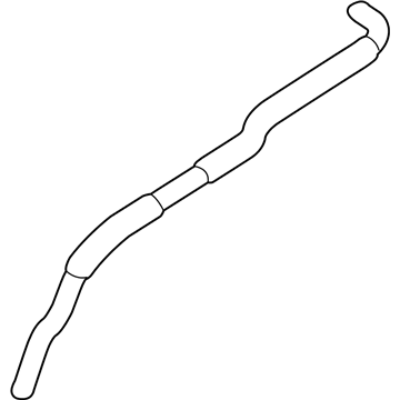 Toyota 16261-WB002 Hose, Water By-Pass