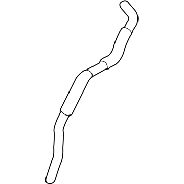 Toyota 16264-WB002 Hose, Water By-Pass