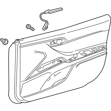 Toyota 67610-06L50-C1 Panel Assembly, Fr Door