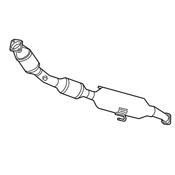 Toyota 17410-37500 Exhaust Pipe Assembly