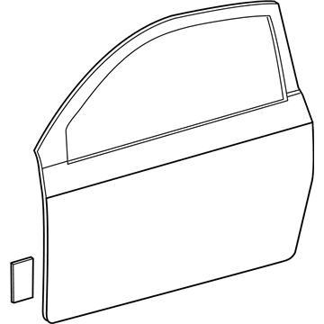 Toyota 67001-21182 Panel Sub-Assy, Front Door, RH