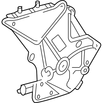 Toyota 69084-AA010 Guide Sub-Assy, Quarter Window, LH