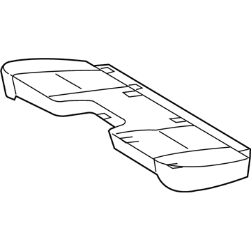 Toyota Seat Cushion - 71001-04692-B0