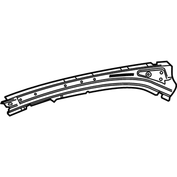 Toyota 61085-33030 Rail Sub-Assembly, NO.3