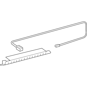 Toyota 81580-52190 Lamp Assy, Center Stop