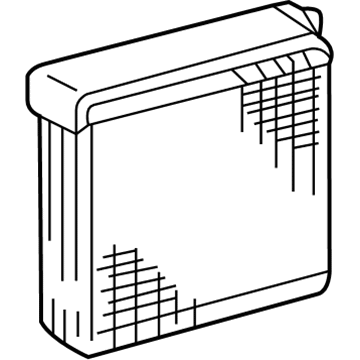 Toyota 88501-07020 EVAPORATOR Sub-Assembly, Cooler