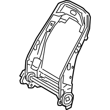 Toyota 71014-33410 Frame Sub-Assembly, Fr S