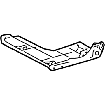 Toyota 71016-42130 Frame Sub-Assy, Rear Seat Cushion, LH