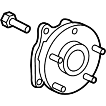Toyota 43550-10010 Bearing And Hub Assembly