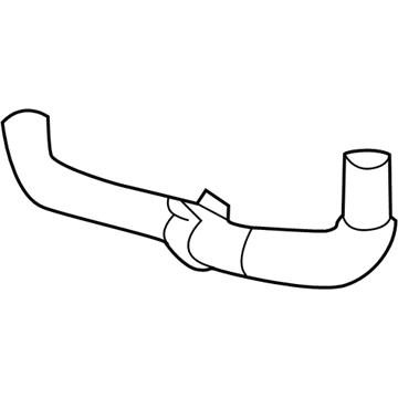 Toyota 16267-F2020 Hose, Water By-Pass