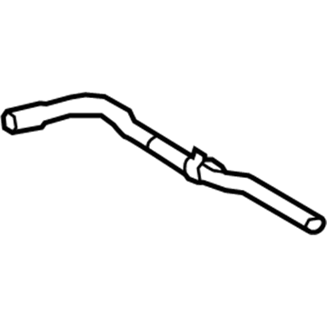 Toyota 16282-F0021 Hose, Water By-Pass