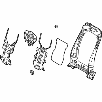 71640-08070 Genuine Toyota Spring Assembly, Fr Seat