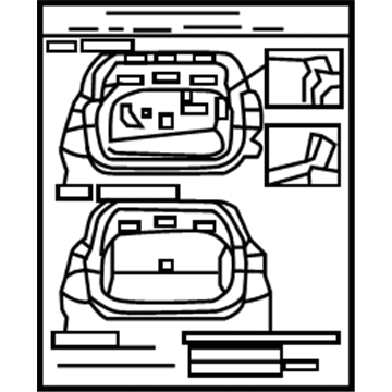 Toyota 74594-12010 Label, Package Tray