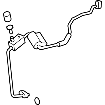 2008 Toyota Sequoia A/C Hose - 88716-0C270