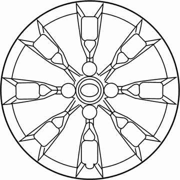 Toyota Yaris Wheel Cover - 42602-0D210