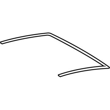 Toyota 63216-47010 MOULDING, Moon Roof