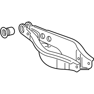 Toyota 48730-02060 Arm Assembly, Rear Suspension