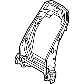 Toyota 71013-06520 Frame Sub-Assembly, Front S