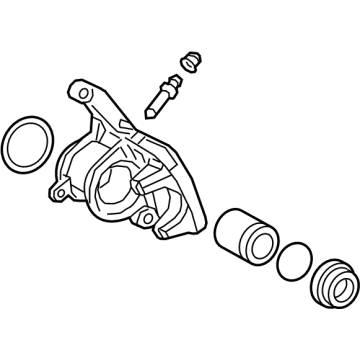 Toyota 47850-06160 Cylinder Assembly, Rear Di