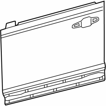 Toyota 67112-0R070 Panel, Fr Door, Outs