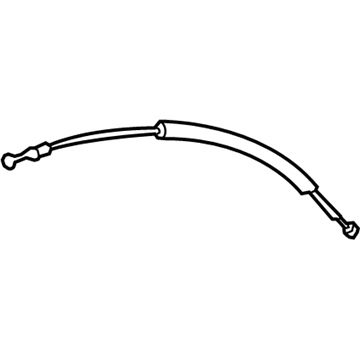 Toyota 69710-10050 Cable Assembly, Fr Door