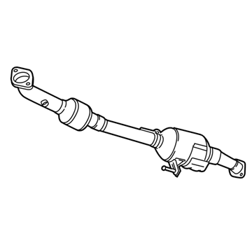 Toyota 17410-24470 Pipe Assembly, Exhaust