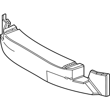 Toyota 52611-62010 ABSORBER, Front Bumper