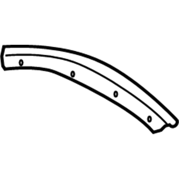 Toyota 65938-AA010 Retainer, Tarpaulin Rear Rail, RH