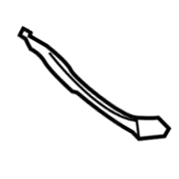 Toyota 53715-12050 Extension, Front Fender