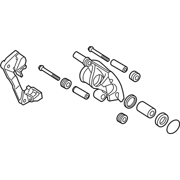 2010 Toyota Camry Brake Caliper - 47850-06053