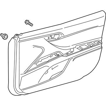 Toyota 67620-33F41-E2 Panel Assembly, Front Door