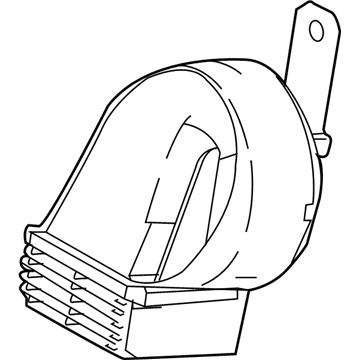 Toyota 86510-33290 Horn Assembly, High PITC