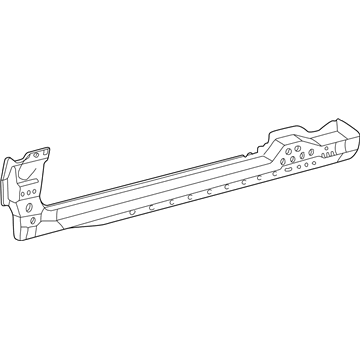 Toyota 61403-33010 Rail Sub-Assembly Lower Outer, RH