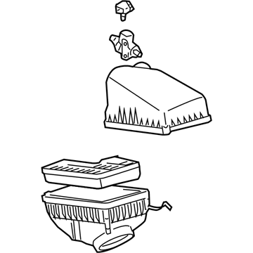 2001 Toyota Solara Air Filter Box - 17700-0H020