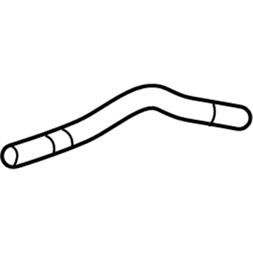 Toyota 16297-25010 Hose, Water By-Pass