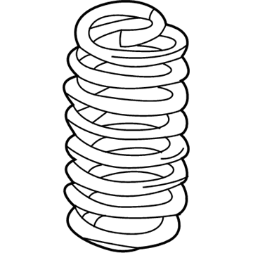 Toyota 48231-12F50 Spring, Coil, Rr
