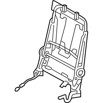 Toyota 71018-47070 Frame Sub-Assembly, Rear Seat