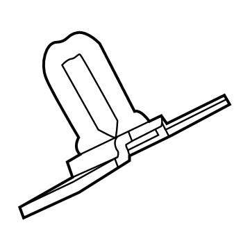 Toyota 69430-WB001 STRIKER Assembly, Back D