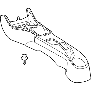 Toyota Yaris Center Console Base - 58910-0D290-C1