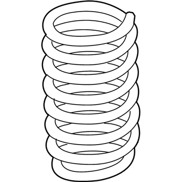 Toyota 48231-WAA05 Spring, Coil, Rr