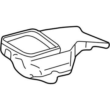 Toyota 87114-17020 Cover, Heater