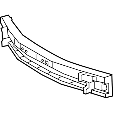 Toyota 52611-10040 ABSORBER, Fr Bumper