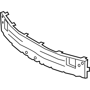 Toyota 52135-F4020 Reinforcement, Front Energy Absorber Mounting