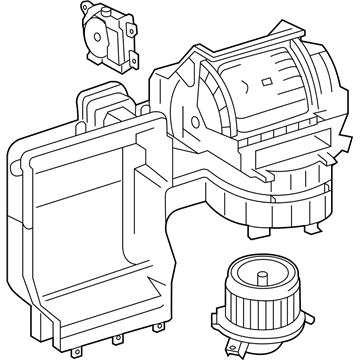 Toyota 87130-06330 Blower Assembly