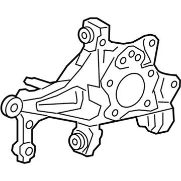 Toyota 42305-0R100 Carrier Sub-Assembly, Rr