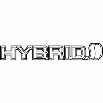 2022 Toyota Highlander Emblem - 75427-0E050