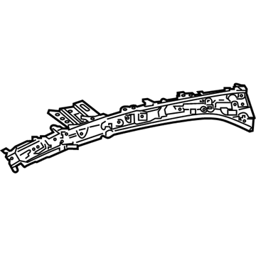 Toyota 61206-33020 Rail Sub-Assembly, Roof